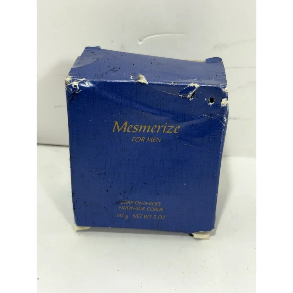 Avon Mesmerize Men's Soap on a Rope‎ 5 ounces New Old Stock Discontinued For Men